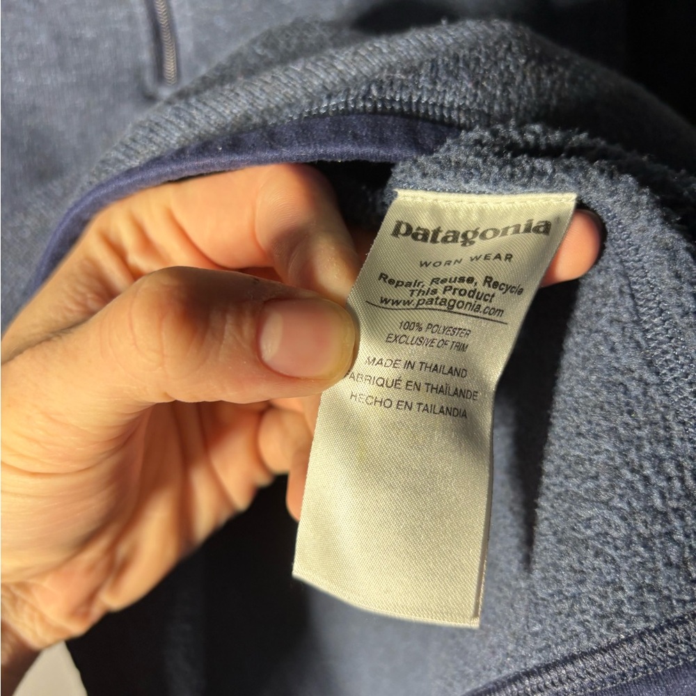 Patagonia Better Sweater 1/4-Zip Fleece Womens Size XS - Picture 5 of 5